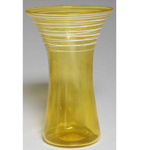 6817 - Bristol Yellow Transparent Vase