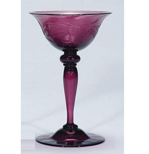 6844 - Amethyst Engraved Champagne