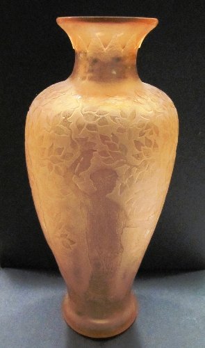 6857 - Rosa Acid Etched Vase