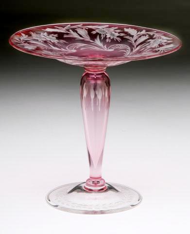 7032 - Engraved Compote