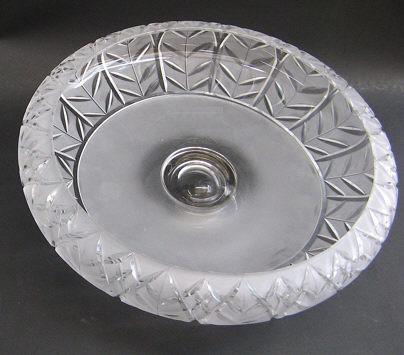 6867 - Colorless Engraved Bowl