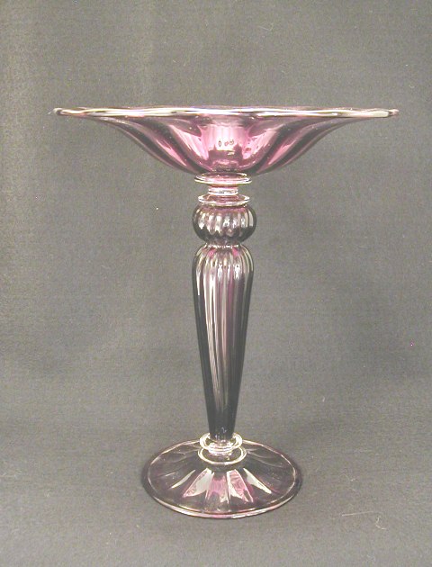 6868 - Amethyst Transparent Compote