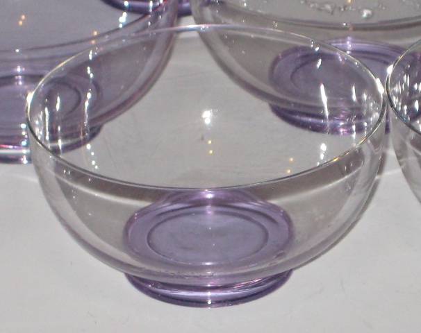 6869 - Wisteria Transparent Finger Bowl