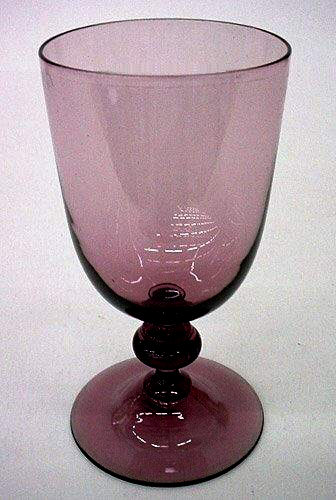 6869 - Light Amethyst Transparent Goblet