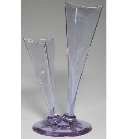 6874 - Wisteria Transparent Vase