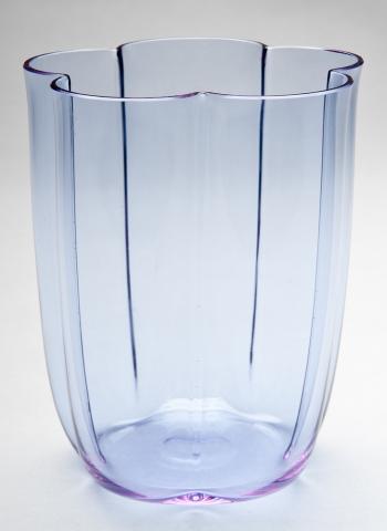 6876 - Wisteria Transparent Vase