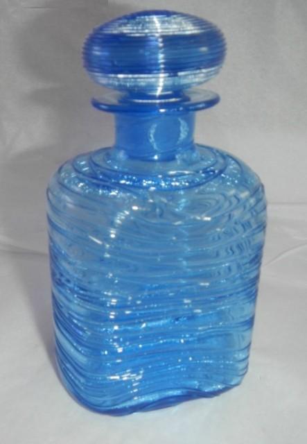 6887 - French Blue Transparent Bottle