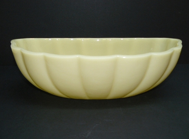 6890 - Ivory Translucent Bowl