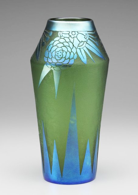 6904 - Acid Etched Vase