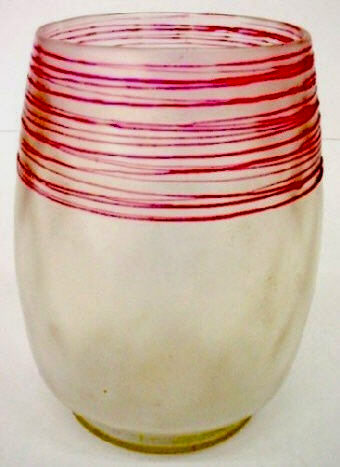 6980 - Verre de Soie Iridescent Vase