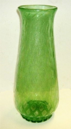 6992 - Pomona Green Silverina Vase