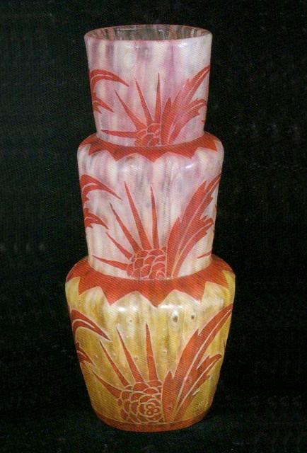 7002 - Acid Etched Vase