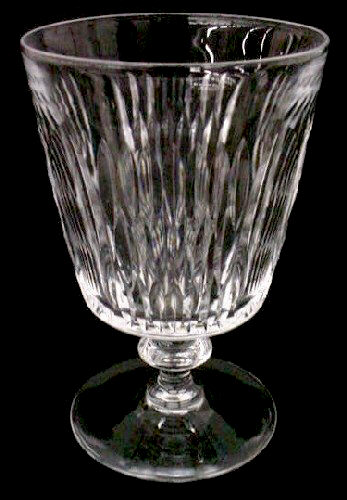 7028 - Colorless Engraved Goblet