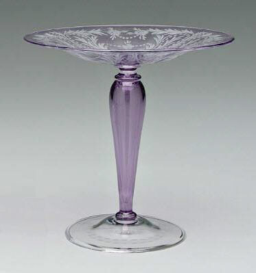 7032 - Engraved Compote