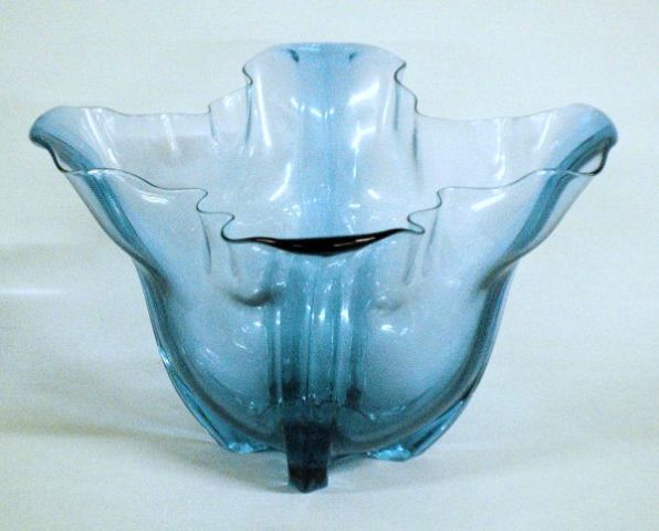 7091 - Celeste Blue Transparent Bowl