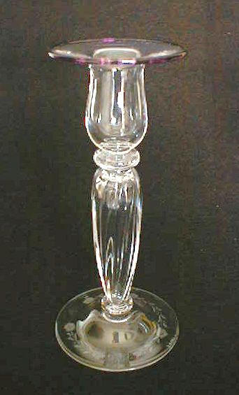 7093 - Colorless Transparent Candlestick