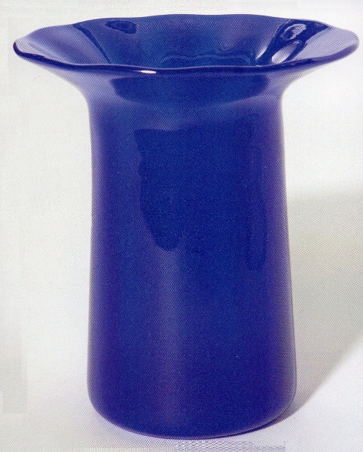 7202 - Dark Blue Jade Jade Vase