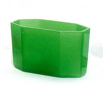 7232 - Green Jade Jade Bowl