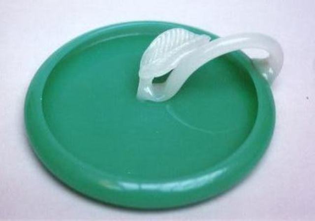 7244 - Green Jade Jade Ash Tray