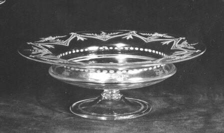 7250 - Colorless Engraved Bowl