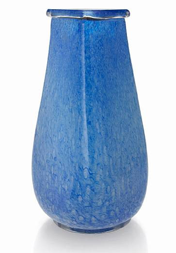 7273 - Blue Cluthra Cluthra Vase