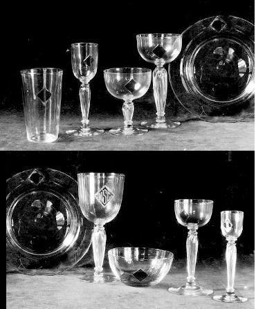 7283 - Colorless Transparent Stemware Set