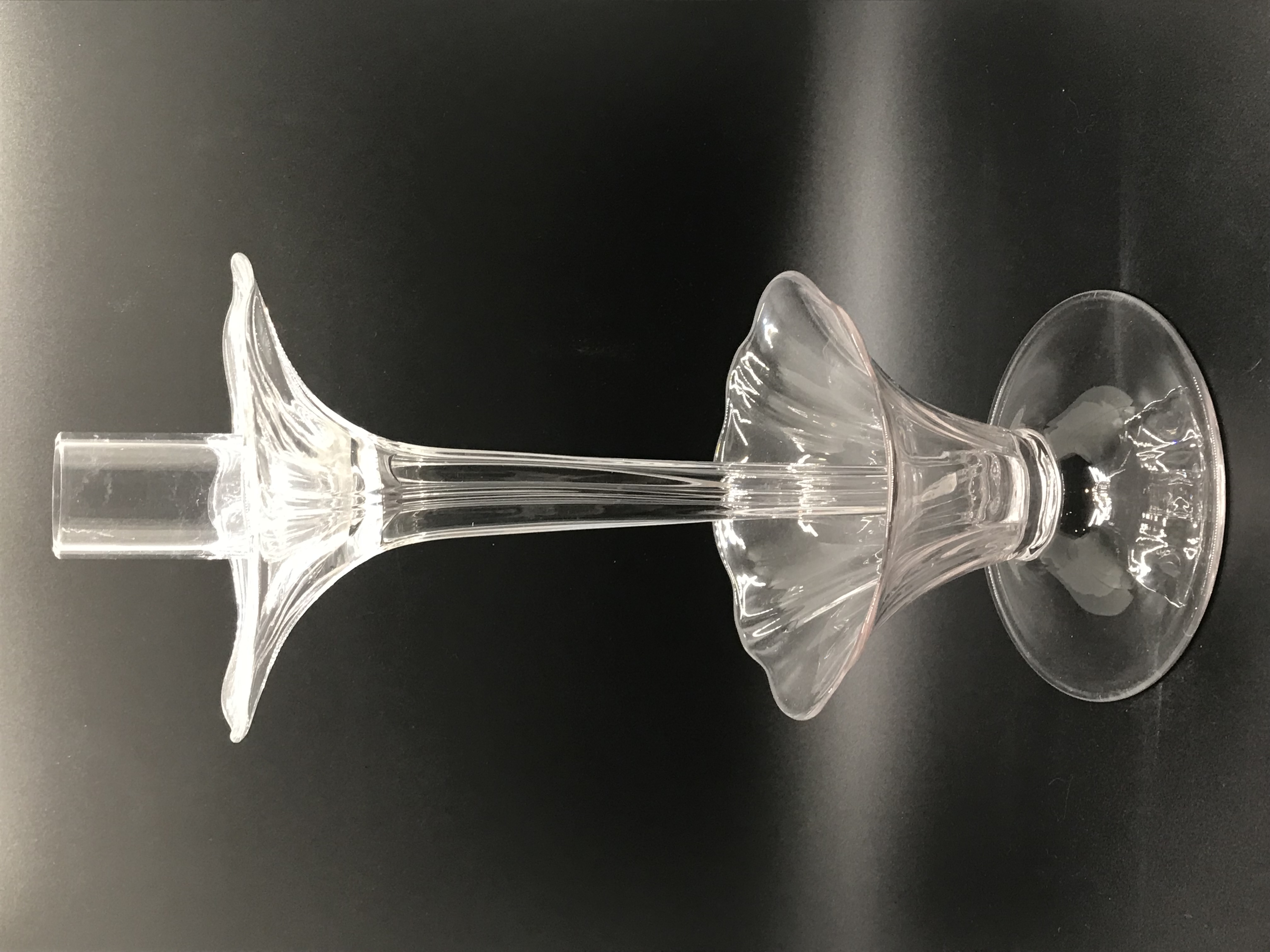 7315 - Colorless Transparent Candlestick
