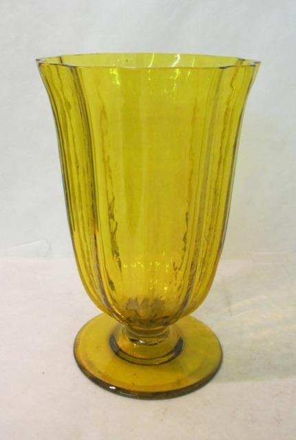 7331 - Bristol Yellow Transparent Vase