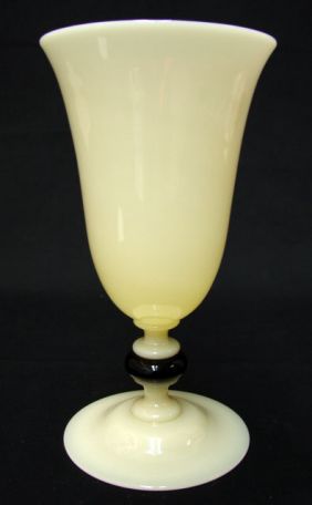 7338 - Ivory Translucent Goblet