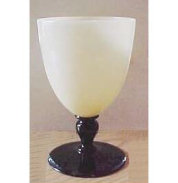 7390 - Ivory Translucent Goblet