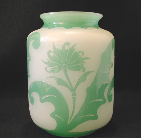 7391 - Acid Etched Vase