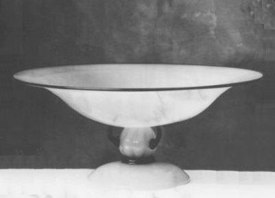 7454 - Alabaster Translucent Bowl