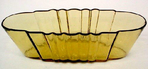 7533 - Amber Transparent Bowl