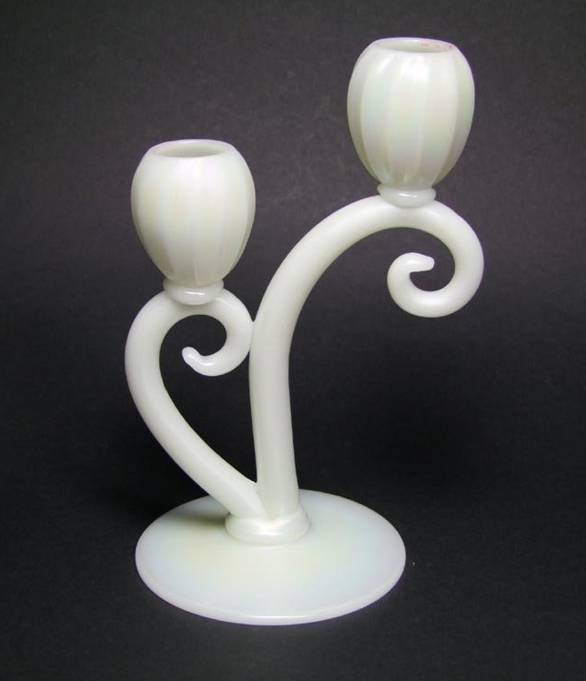 7563 - Ivrene Iridescent Candelabra