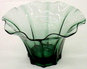 7575 - Sea Green Transparent Vase