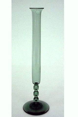 7646 - Sea Green Transparent Vase