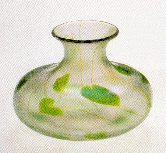 788 - Verre de Soie New Intarsia Vase