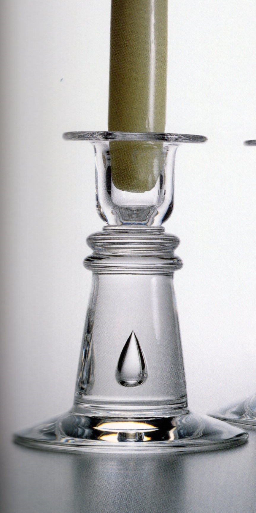 Low Teardrop Candlestick