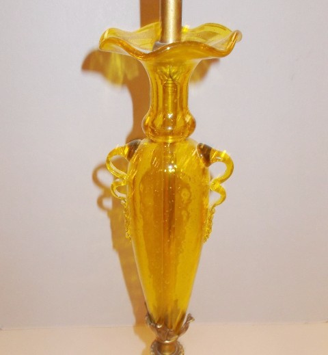 8002 - Bristol Yellow Transparent Lamp Shaft