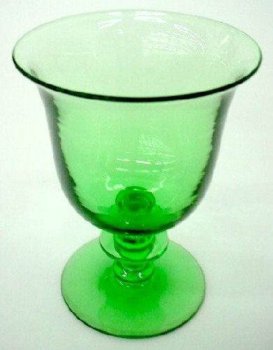 8377 - Green Transparent Goblet