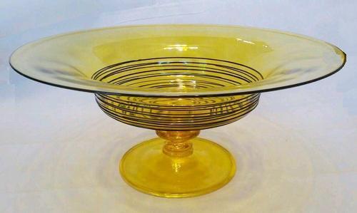 8382 - Bristol Yellow Transparent Bowl