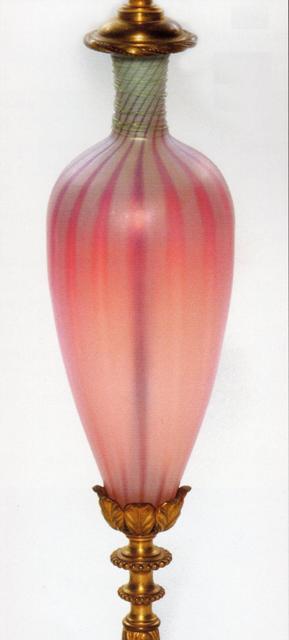 8412 - Oriental Poppy Iridescent Lamp Shaft