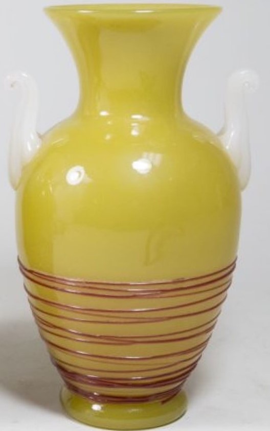 8507 - Yellow Jade Jade Vase