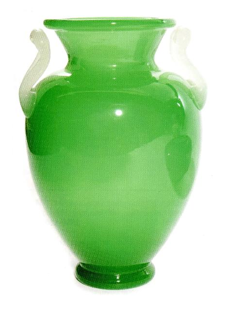 8508 - Green Jade Jade Vase