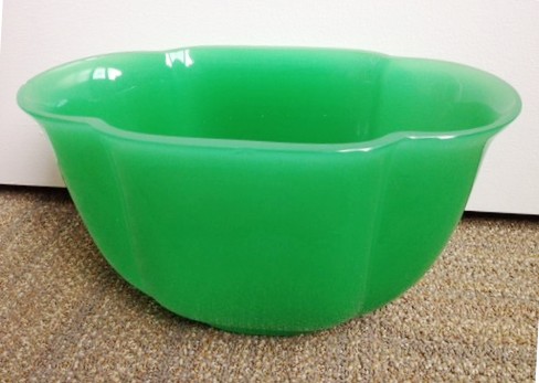 8549 - Green Jade Jade Bowl