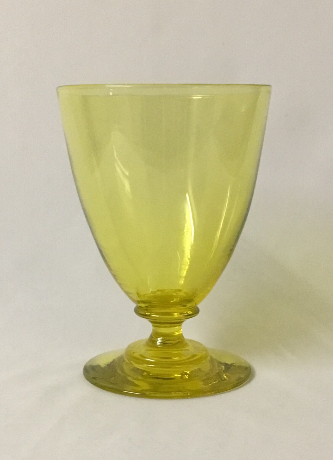 8561 - Topaz Transparent Goblet