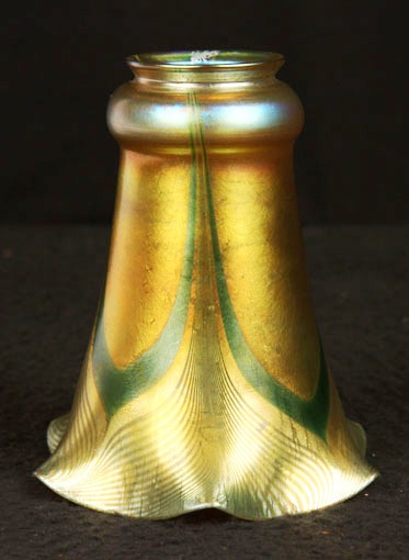 859 - Gold Aurene Iridescent Shade