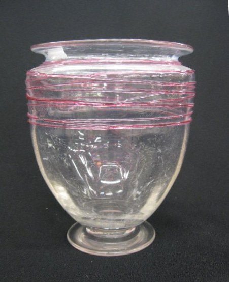 938 - Colorless Transparent Vase