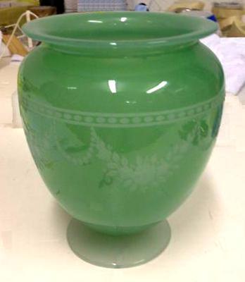 938 - Engraved Vase