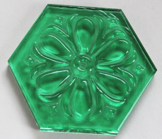 A2121 - Green Molded Architectural Piece